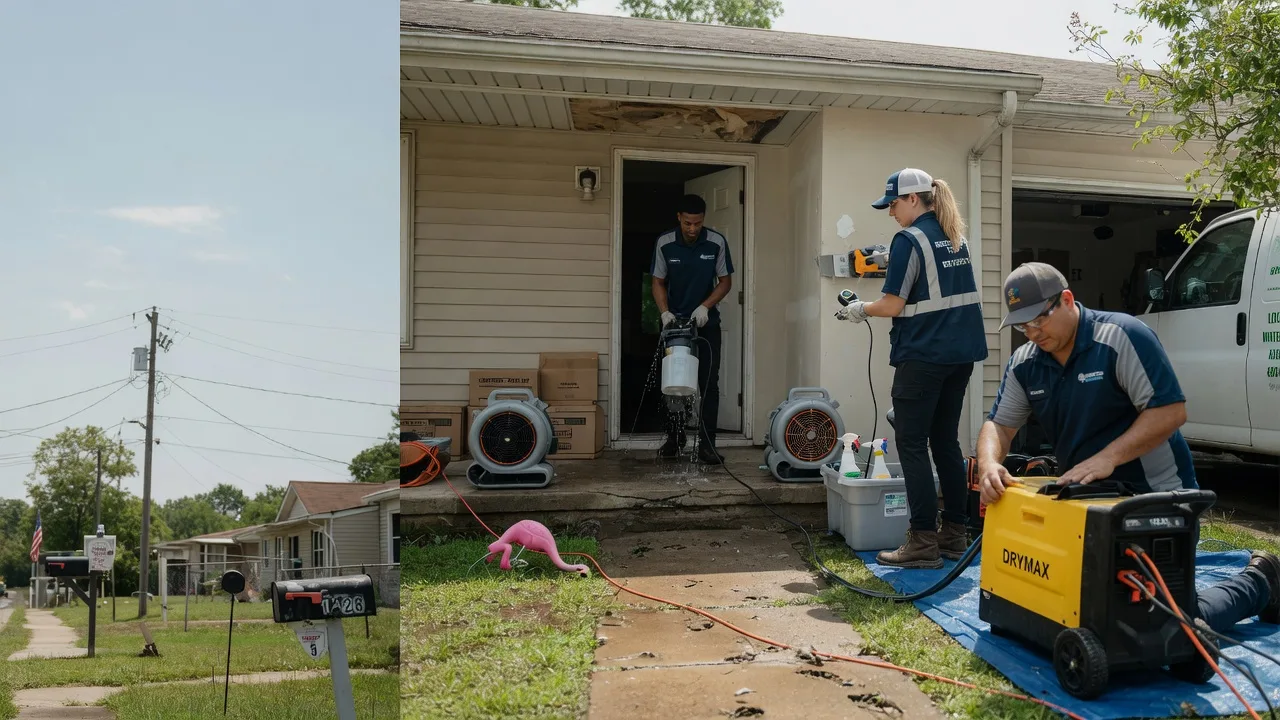 Storm Damage Water Removal in Van Dyne, WI near me